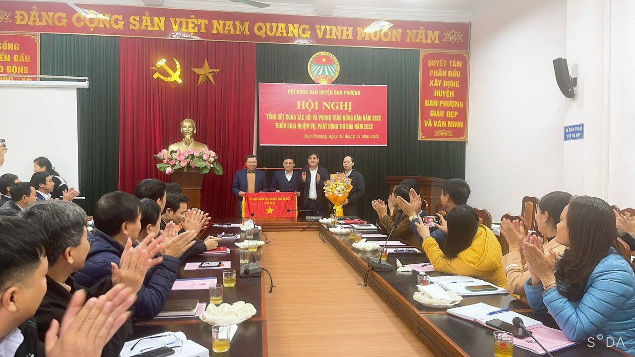Hội nghị tổng kết công tác Hội và phong trào nông dân năm 2022, triển khai nhiệm vụ năm 2023
